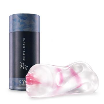 KYO Crystal Mouth Double Sided Pocket Pussy transparent